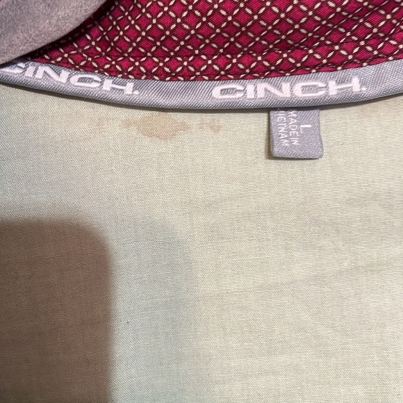 Cinch Mint Green Button Up Dress Shirt - Picture 4 of 5